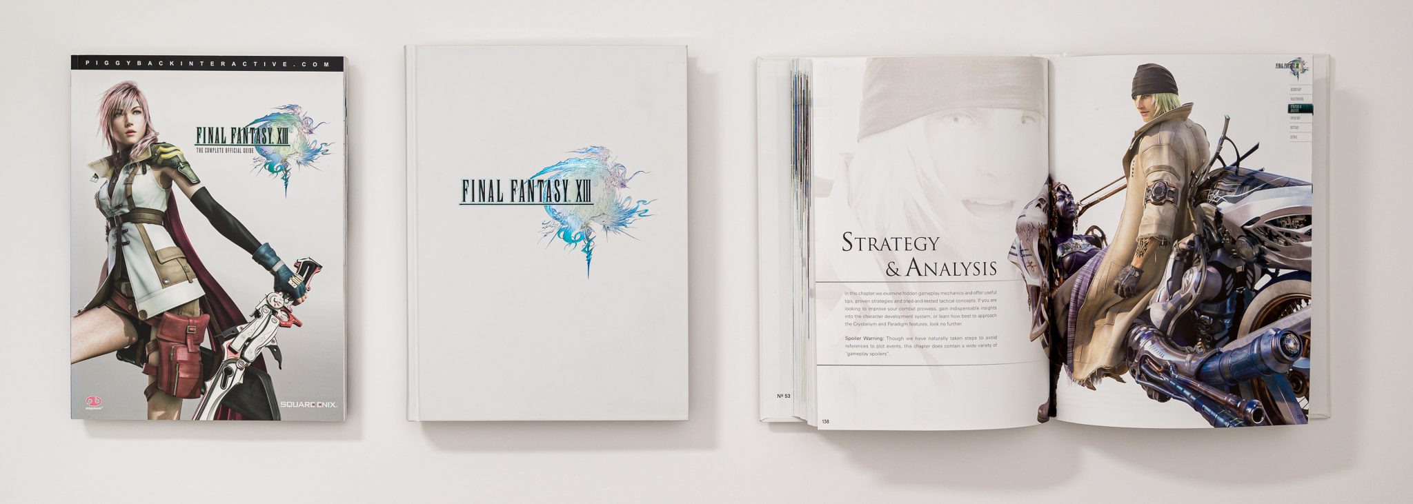 Final Fantasy Xiii The Complete Official Guide Piggyback