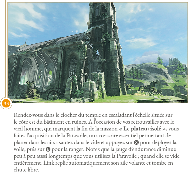 Rendez-vous dans le clocher du temple en escaladant l échelle située sur le côté est du bâtiment en ruines  À l occas   